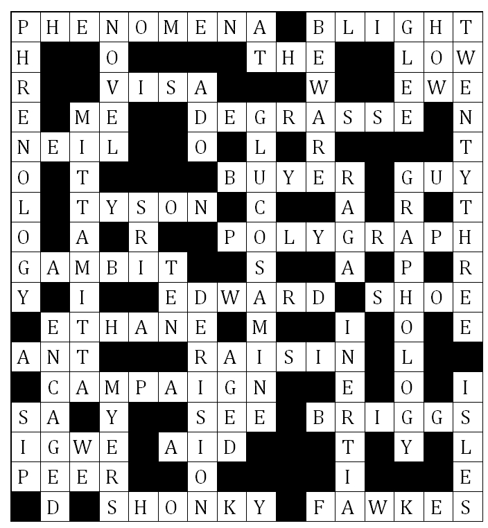 31 Crossword March 2013 soln