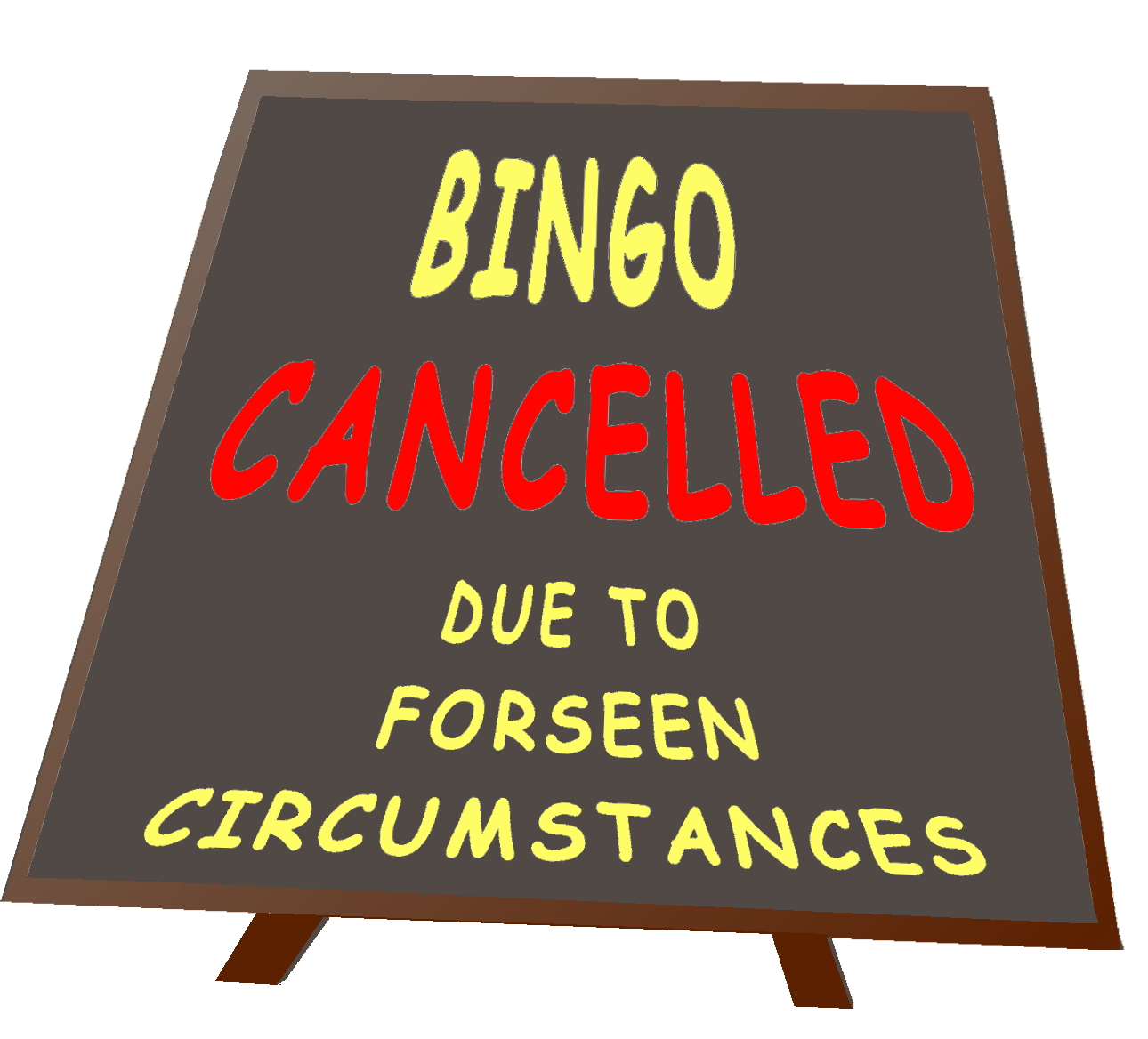 bingo cancelledwhite