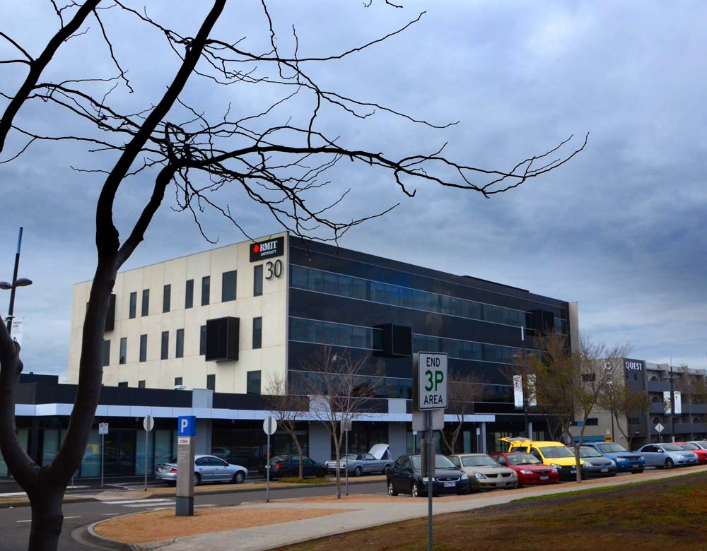 RMIT Teaching Clinic building. University Hill Bundoora